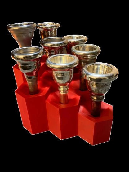 Tuba Mouthpiece Display - Hexagon